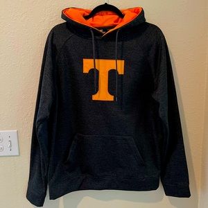 TENNESSEE x COLOSSEUM men’s charcoal black hoodie sweater | MEDIUM